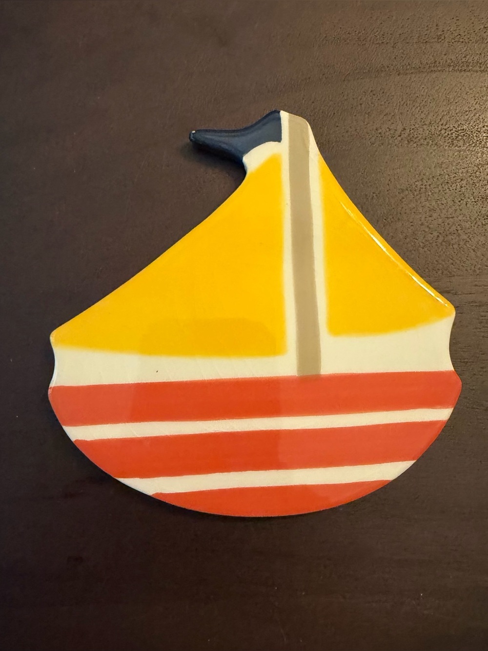 Happy Everything by Coton Colors Sailboat Small Mini Attachment Coastal Summer